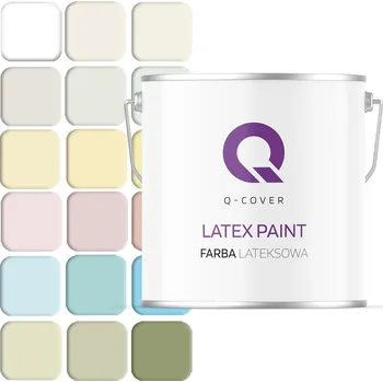 barva na zeď BARVA LATEXOVÁ NA ZEĎ BAREVNÁ 20 5L HLUBOKÝ MAT PRO STĚNY A STROPY