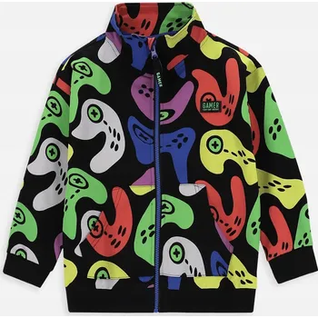 Chlapecké oblečení Chlapecká Tepláková Mikina 92 Barevná Rozepínací Mikina Coccodrillo WC4