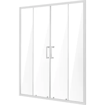 Sprchové dveře Sprchové dveře 149,9x177,8 cm, 4 posuvné dveře