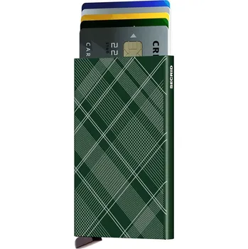 Peněženka Peněženka Secrid CLa.TartanGreen zelená 76X, vel. ONE SIZE