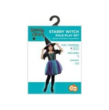 Karnevalový kostým Strój dla dzieci Gwiezdna Czarownica rozm.120/130