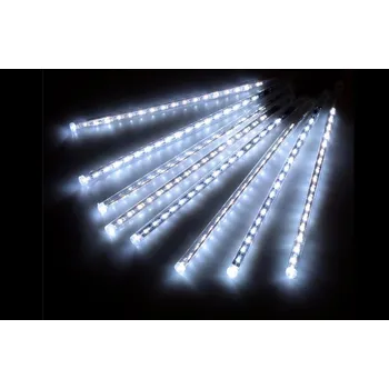 Vánoční dekorace Light Irridiance vánoční LED osvětlení rampouchy 50 cm studená bílá