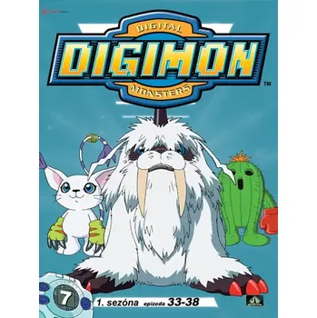 DVD film Digimon 1. série epizoda 33 - 38 - DVD
