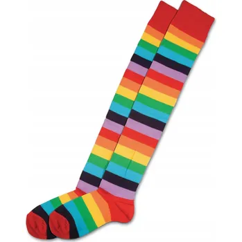 Dámské ponožky Podkolenky Rubie's proužky velikost S/M