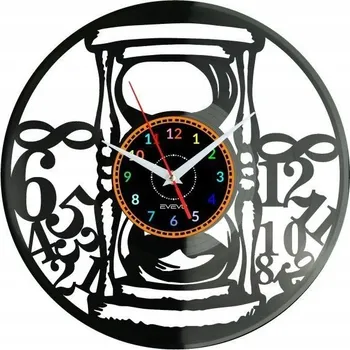 Hodiny Nástěnné hodiny Evevo černé 30 cm