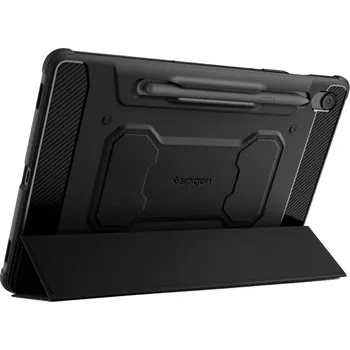 Pouzdro na mobilní telefon Pouzdro Spigen Rugged Armor „PRO“ pro Galaxy Tab S10 FE+ Plus uzavíratelné s klopou