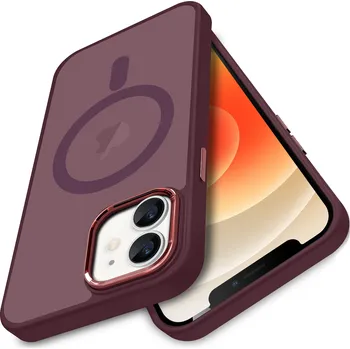 Pouzdro na mobilní telefon Zadní Kryt KrainaGSM pro Apple, iPhone 12 Pro červený