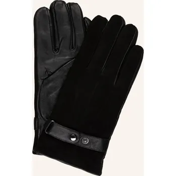 Rukavice Joop! Pánské Kožené Rukavice, černá, 10
