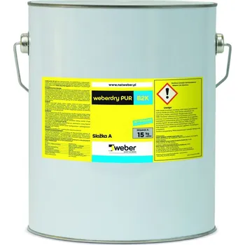 Penetrace Weberdry PUR B2K vodotěsná stěrka flexibilní 40 kg