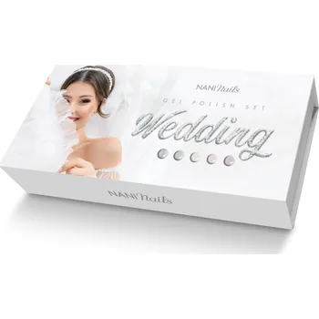 Umělé nehty NANI sada gel laků Wedding