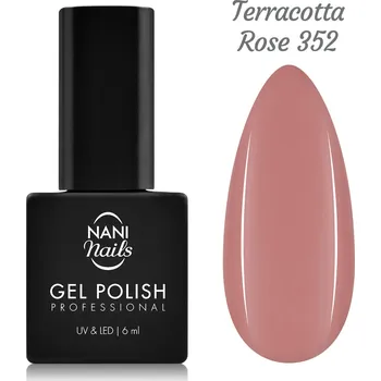 Lak na nehty NANI gel lak 6 ml - Terracotta Rose