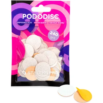 STALEKS Pododisk M - jednorázové pilníky na pedikúru - 240