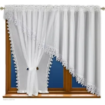 LiS Hotová voálová záclona Monika(L) 400x150 cm