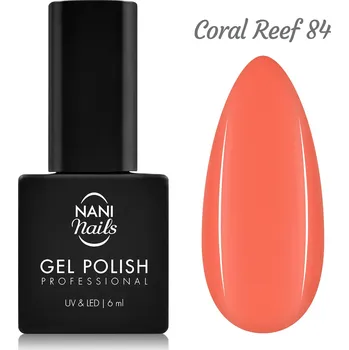Přípravek na nehty NANI gel lak 6 ml - Coral Reef