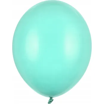 Balónek Latexový balónek Pastelově Světle Mátový, silný, 12 cm 1 Ks