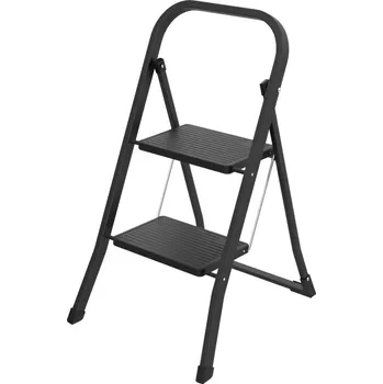 Žebřík Jednostranné ocelové schůdky s madlem Mini Pro - 2 příčky