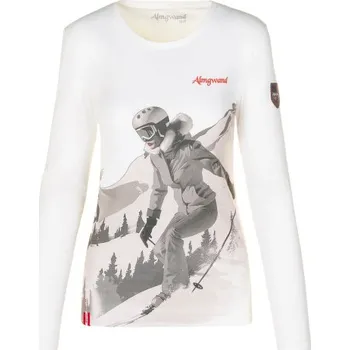 Dámské tričko Almgwand TRIEBENTALALM - bílá XXL