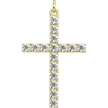 Přívěsek Kornel G Briliant - přepychový přívěsek ze žlutého zlata s brilianty