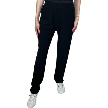 Dámské kalhoty SL Dámské černé kalhoty IVETA Barva: Černá, Velikost: XL-2XL