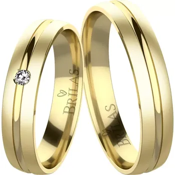 Prsten Marion Gold - snubní prsteny ze žlutého zlata