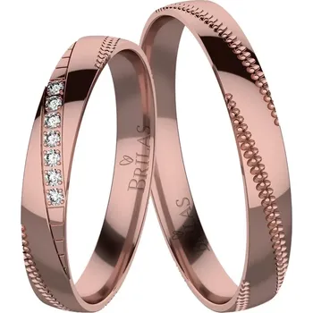 Prsten Jaroslava Red - snubní prsteny z červeného zlata