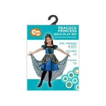 Strój dla dzieci Pawia Księżniczka rozm.120/130cm