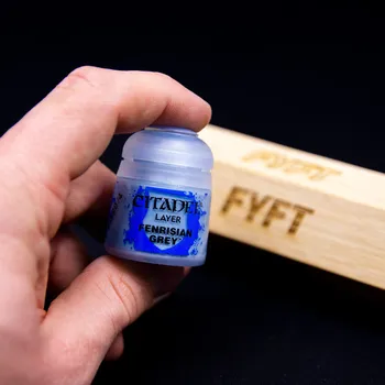 Modelářská barva Citadel Layer: Fenrisian Grey 12ml - barva na figurky miniatury