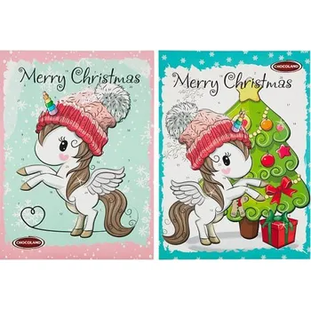 Cukrovinka Chocoland Adventní kalendář Unicorn 50g