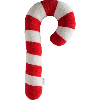 Polštář Dekorativní polštář Boltze Candycane 49 x 26 cm červená barva 2069279 33X