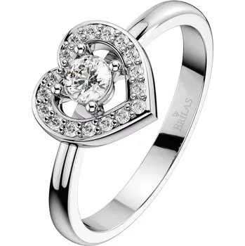 Prsten Lada Princess White - zásnubní prsten z bílého zlata