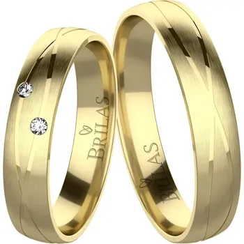 Prsten Isabela Gold - snubní prsteny ze žlutého zlata