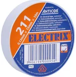 ANTICOR Izolační páska 15 mm x 0,13 mm x 10 m bílá