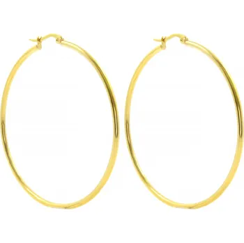 Náušnice BRUNOshop.cz Náušnice kruhy GOLD 7 cm