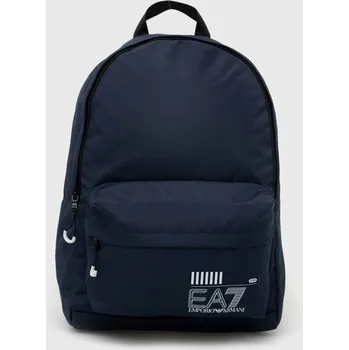 Sportovní batoh Batoh EA7 Emporio Armani tmavomodrá barva, velký, s potiskem 245081.CC940 59A, vel. ONE SIZE