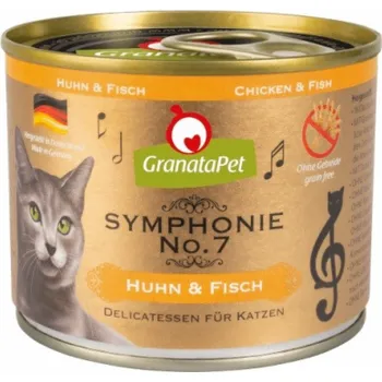 Krmivo pro kočku GRANATAPET Symphonie No.7 Chicken and fish - mokré krmivo pro kočky - 200g