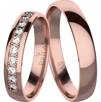 Prsten Fauna Red - snubní prsteny z červeného zlata