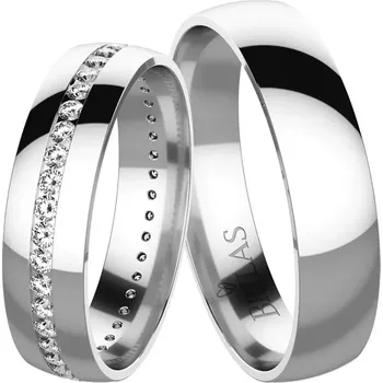 Prsten Melisa White - snubní prstýnky z bílého zlata