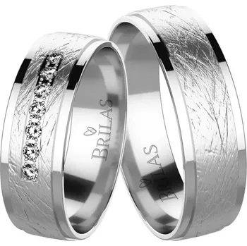 Prsten Modesto White - snubní prsteny z bílého zlata