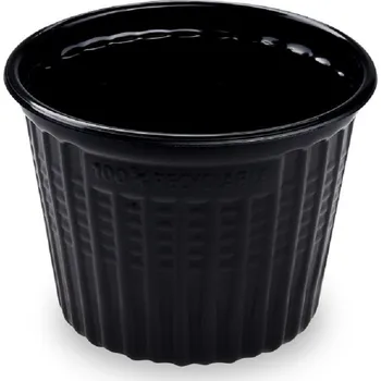 Jednorázové nádobí Miska (PP) Reware Snack opakovaně použitelná černá 520ml 115 x 86 mm / PP989