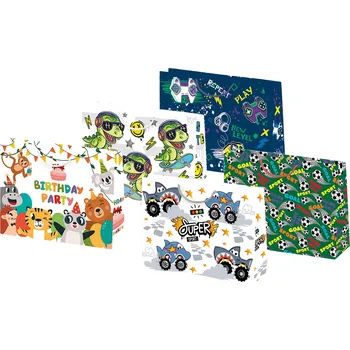 Dárková taška Pol-Mak Papírová taška PM T8 sestava 50 ,balení 10 ks 590488