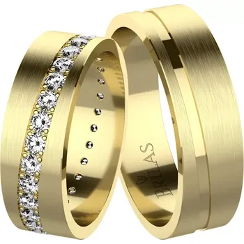 Šperk Anita Gold - snubní prsteny ze žlutého zlata