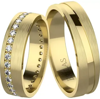 Prsten Eprius Gold - snubní prsteny ze žlutého zlata