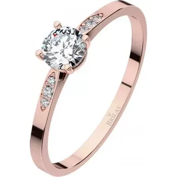 Prsten Kasia RW Safír - zásnubní prsten z růžového zlata se safíry