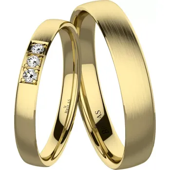 Prsten Zeta Gold - snubní prsteny ze žlutého zlata