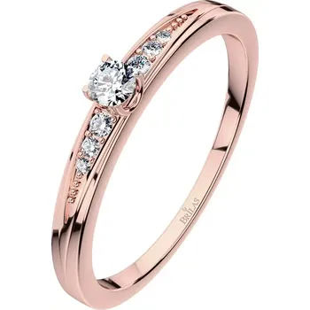 Prsten Nomia Red - prsten z růžového zlata