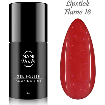 Lak na nehty NANI gel lak Amazing Line 5 ml - Lipstick Flame