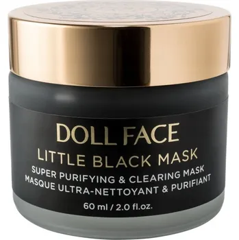 Pleťová maska DOLL FACE LITTLE BLACK Čisticí maska