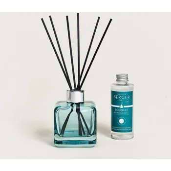 Osvěžovač vzduchu Maison Berger Paris - Aroma difuzér CUBE, Proti zápachu z koupelny – aquatic vůně, 100 ml