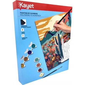 Kayet Kids Sada pro Malování podle Čísel - Pouštní Krajina