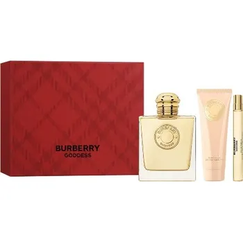 Kosmetická sada Burberry Goddess Dárková sada, eau de parfum 100 ml + eau de parfum 10 ml + bodylotion 75 ml